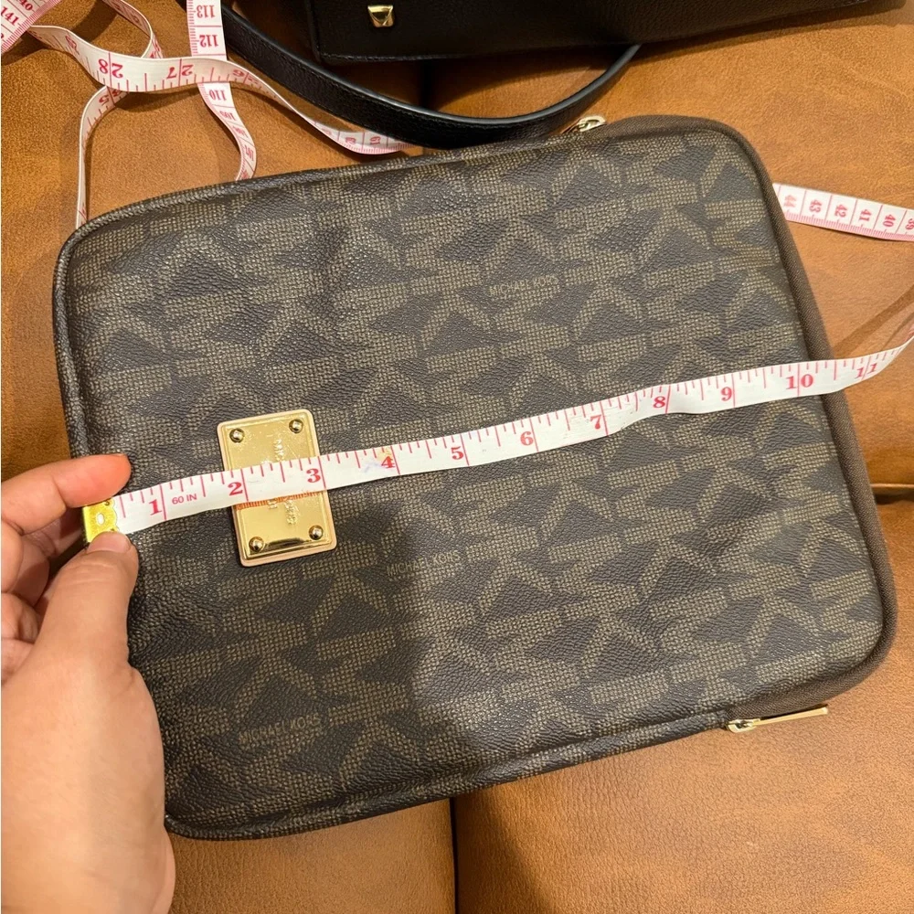 Michael Kors Dark Brown Tablet Sleeve